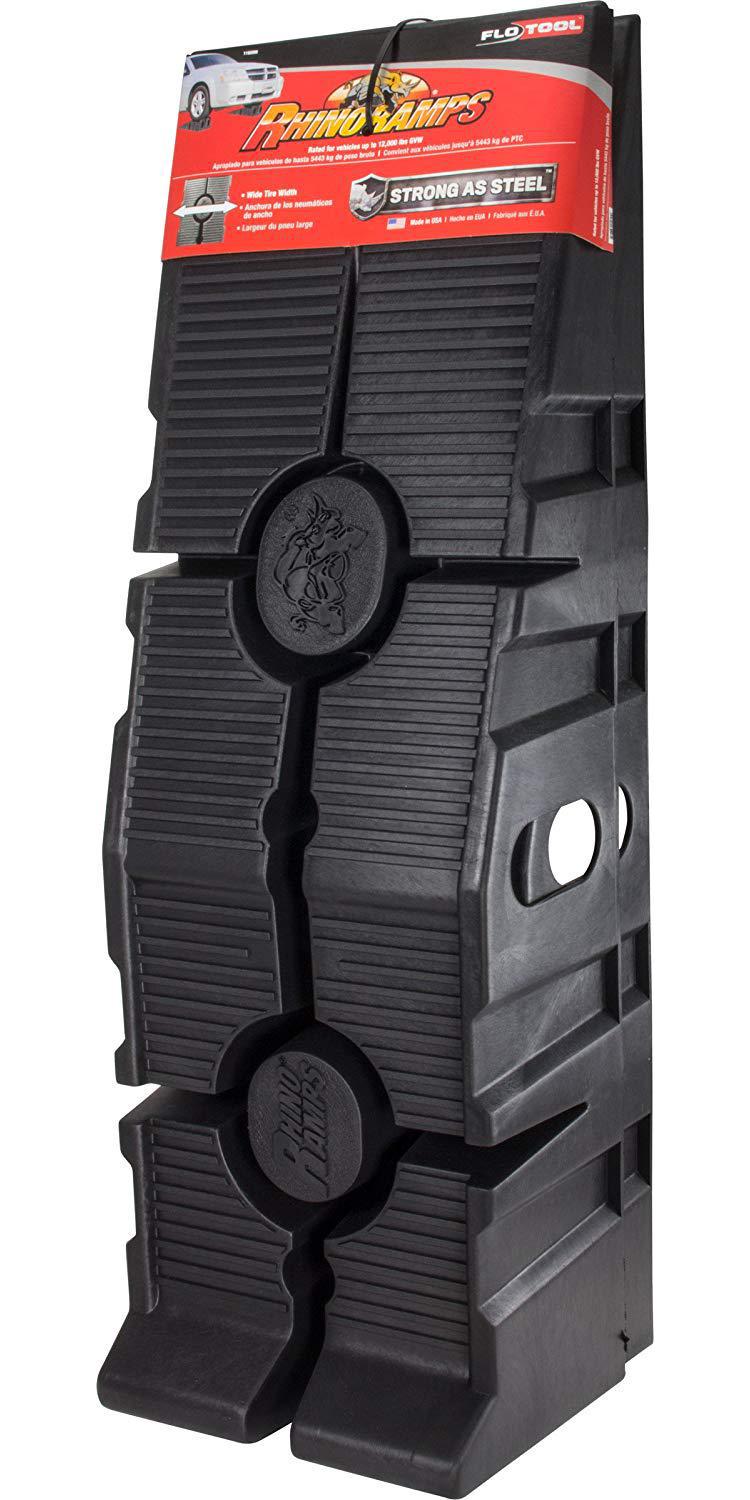 RhinoGear 11914MI RhinoRamps Vehicle Ramp, Pair, 12,000lb. GVW Capacity