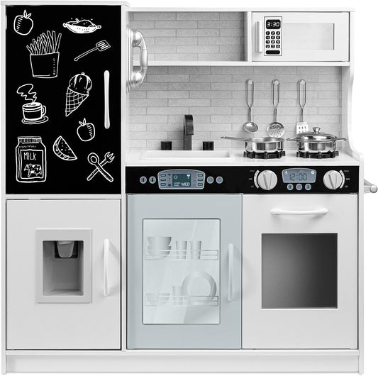 Best Pretend Kitchen Wooden Toy Set for Kids