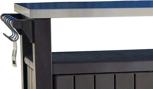Keter Unity XL Portable Outdoor Table and Storage