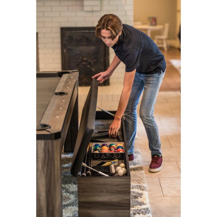 7' 3-in-1 Combination Table Includes Billiards, Table Tennis, & Dining Table