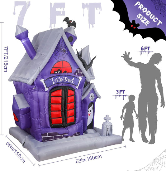 7ft Halloween Inflatable Outdoor Decoration