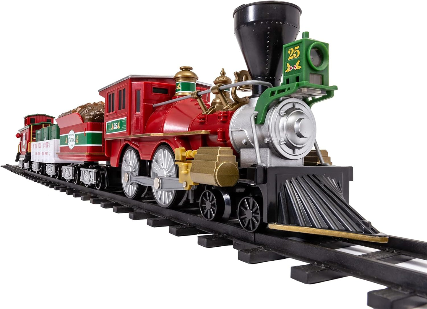Arctic Central Battery Powered Train Set with Remote Control + Inner Track Expansion Pack