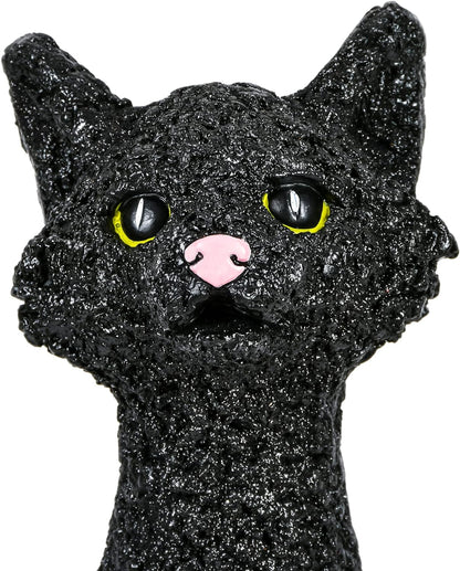 Black cat and a bunch of pumpkins, Halloween collection