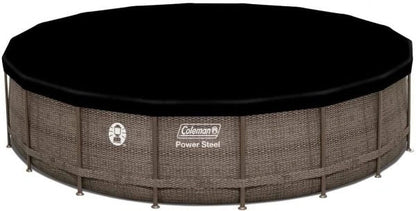 Coleman 18 x 48 Power Steel Frame Above Ground Swimming Pool Set