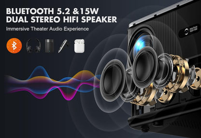 800ANSI 5G WiFi Bluetooth Projector