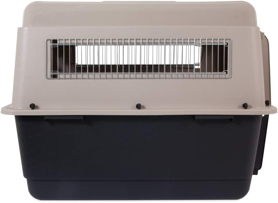 Petmate Ultra Vari Dog Kennel for Extra Large Dogs (Durable, Heavy Duty Dog Travel Crate, Made with Recycled Materials, 48 in. Long) 90 to 125 lbs, Made in USA