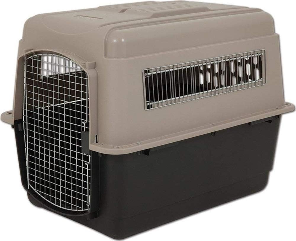 Petmate Ultra Vari Dog Kennel for Extra Large Dogs (Durable, Heavy Duty Dog Travel Crate, Made with Recycled Materials, 48 in. Long) 90 to 125 lbs, Made in USA