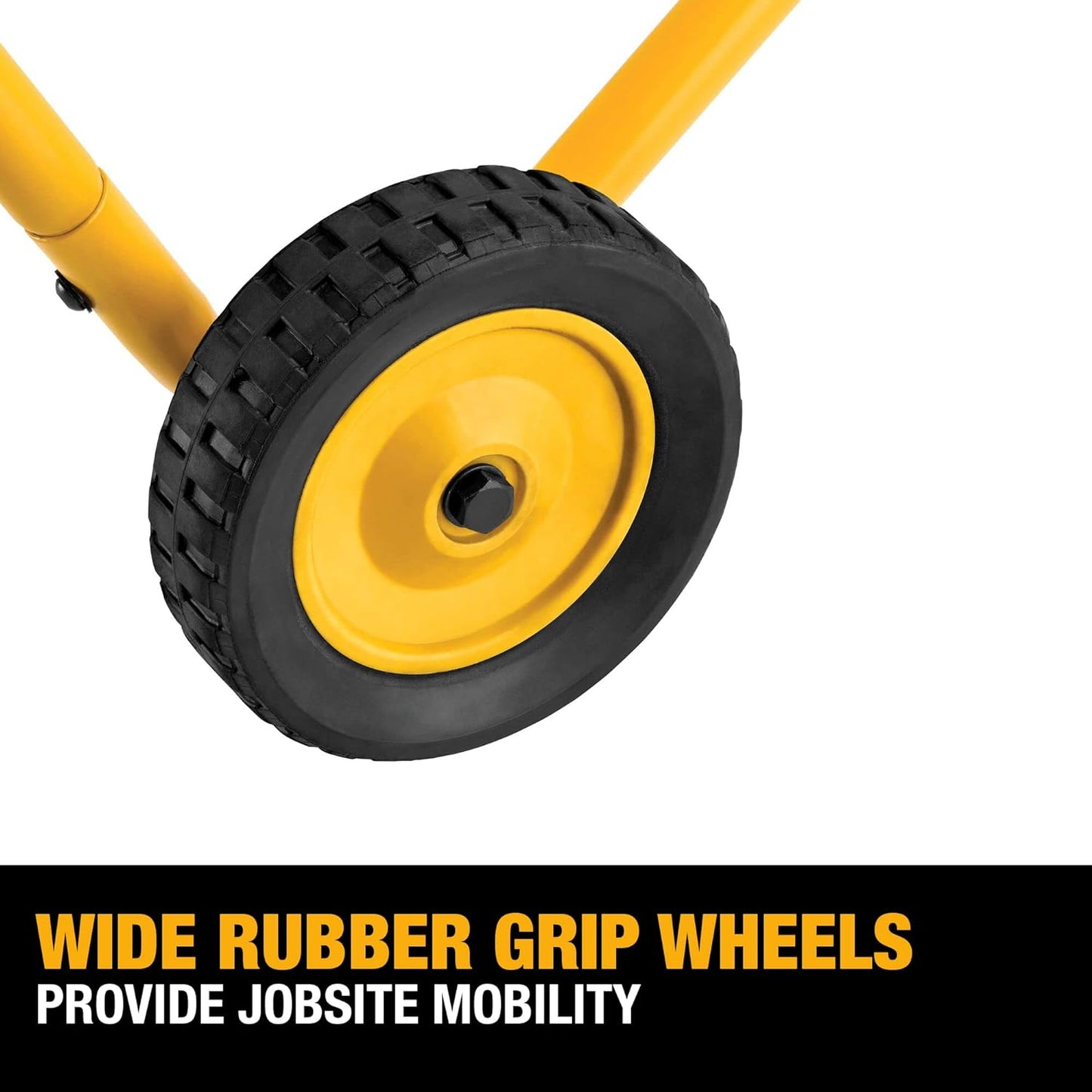 DEWALT Miter Saw Stand With Wheels (DWX726), Yellow