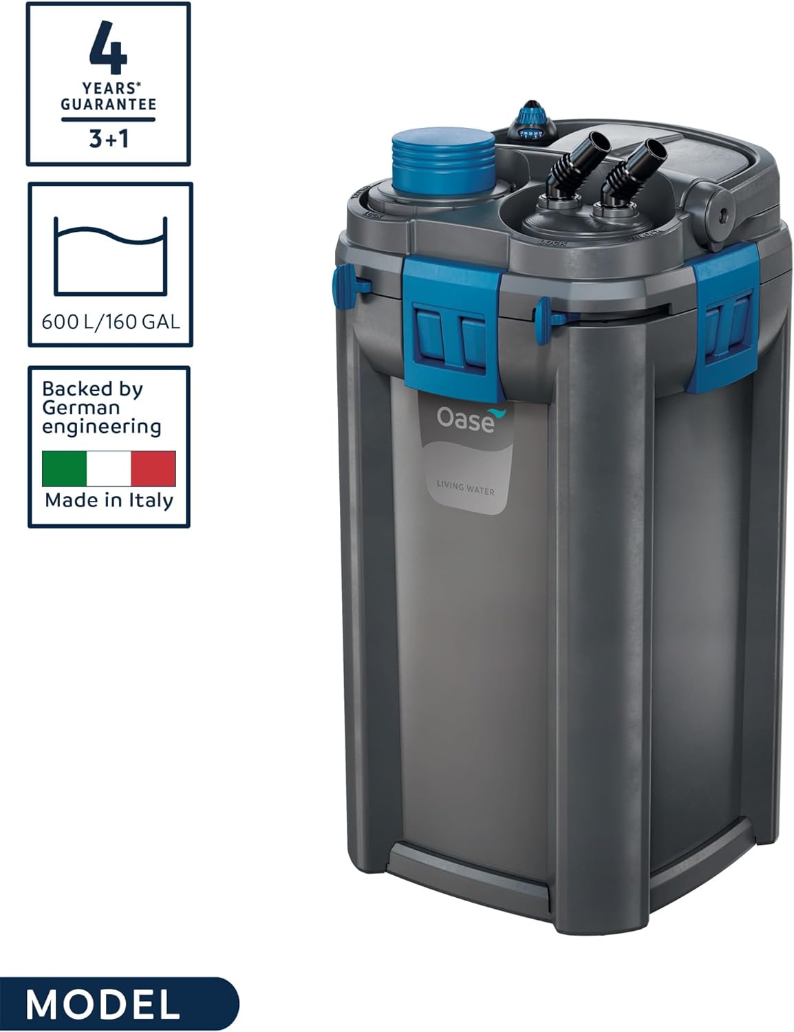 Indoor Aquatics Biomaster Thermo 250,Black