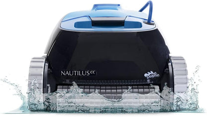 Dolphin Nautilus CC Robotic Pool Vacuum Cleaner All Pools up to 33 FT - Wall Climbing Scrubber Brush