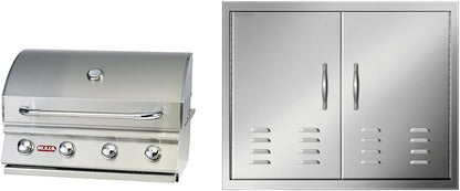 Natural Gas Outlaw Drop-In Grill Head in Stainless Steel