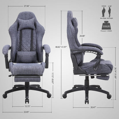 Classic PU Leather Large and Tall Ergonomic Computer Chair