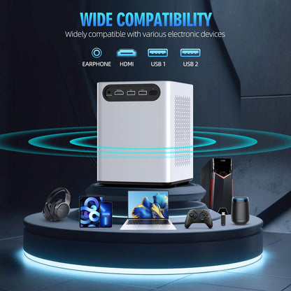 Projector with WiFi and Bluetooth