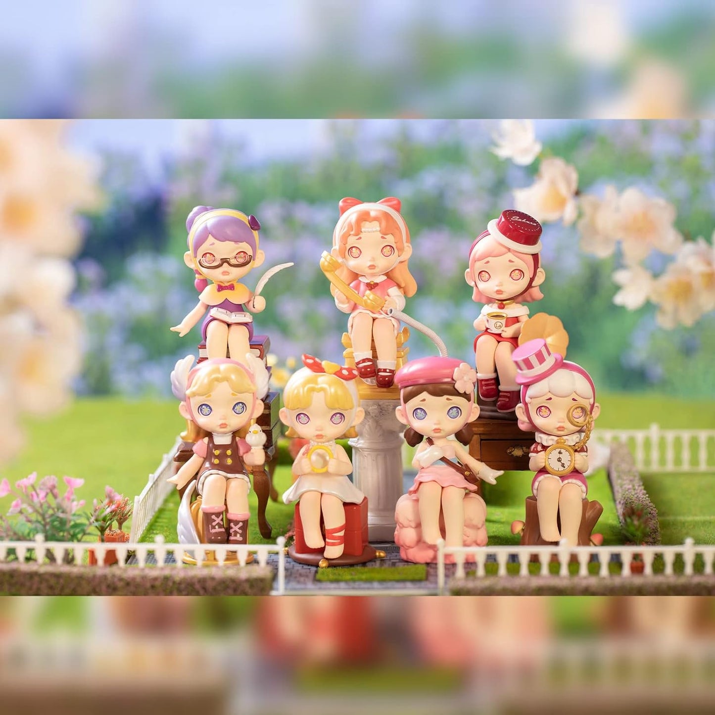 12-Pack Blind Box, Fashion Trendsetters Series Cute Blind Box Action Figures Popular Collectible Toys Birthday Halloween Christmas Gifts