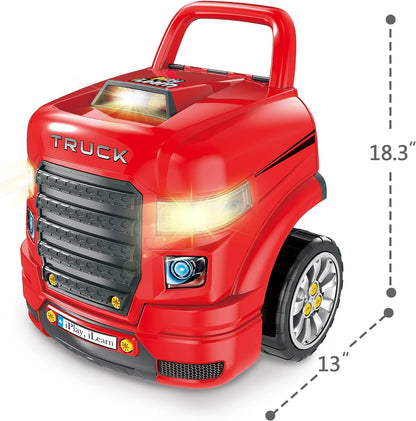 Truck engine toys, children's mechanical repair set