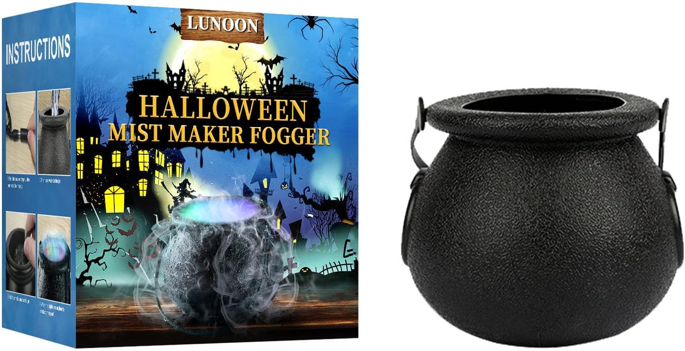 Halloween LED fog machine sprayer decoration
