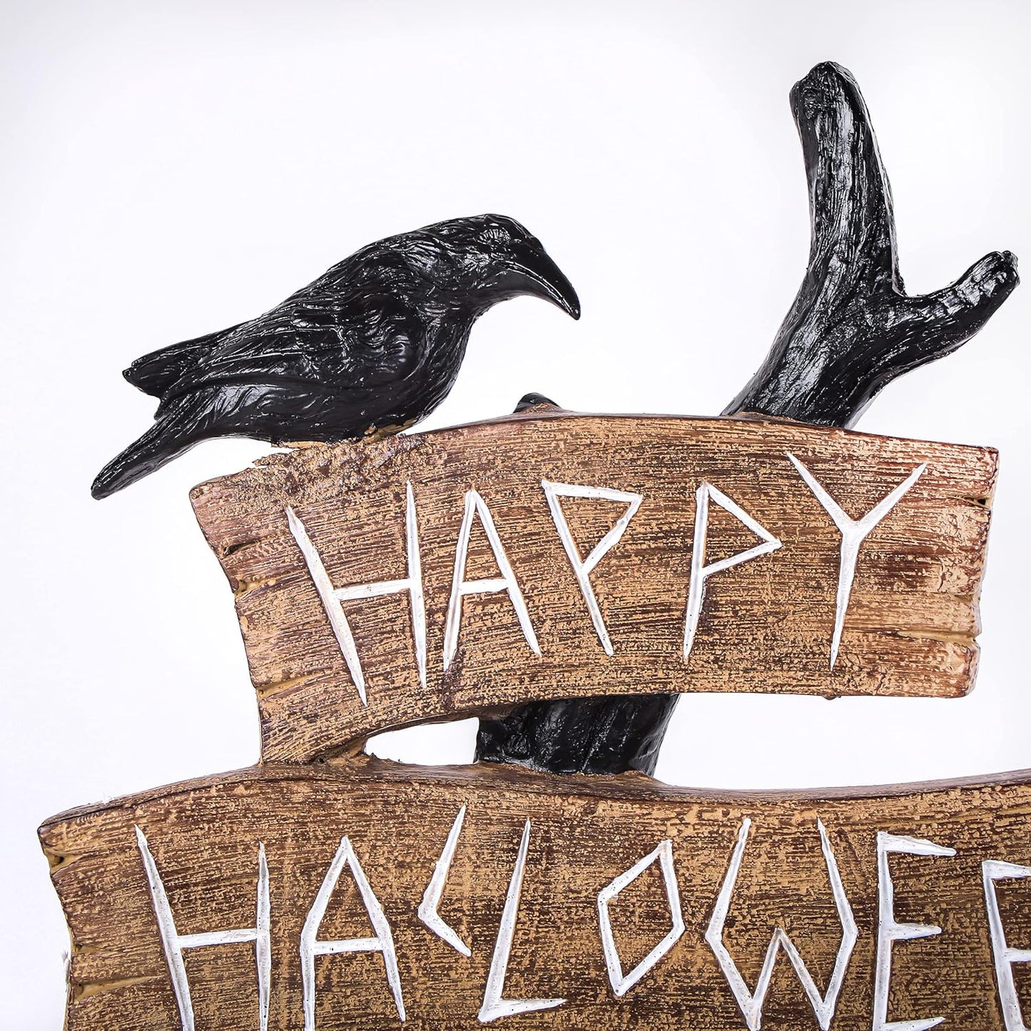 Desktop Decoration, Black, Happy Halloween Tree 32 inches