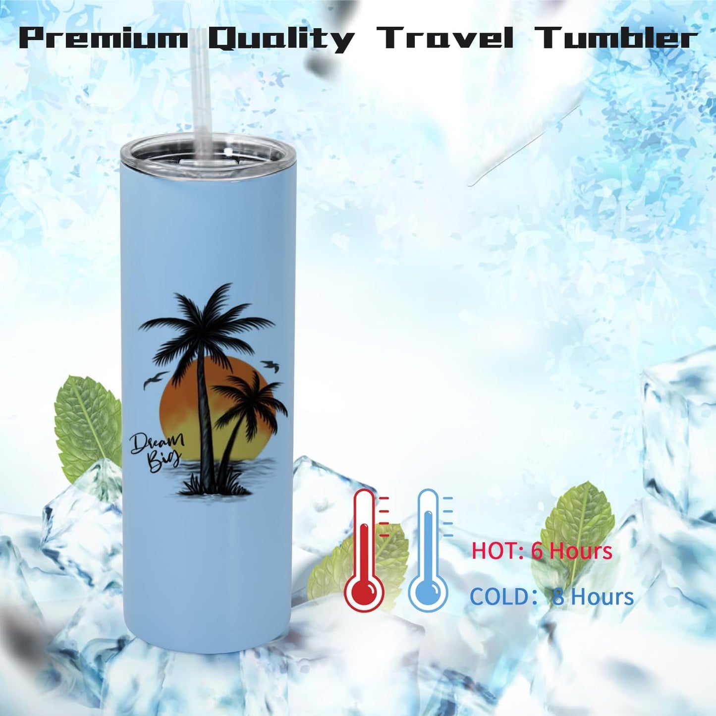 40 oz sublimation glass