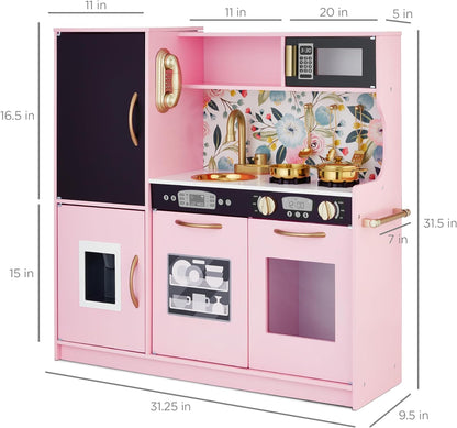 Best Pretend Kitchen Wooden Toy Set for Kids