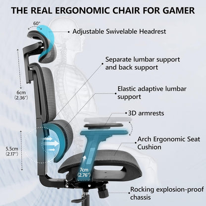 Gaming chair ergonomic office chair