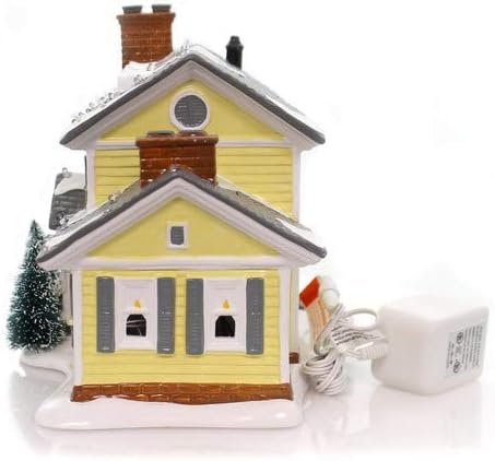 Snow Village National Lampoon's Christmas Vacation Griswold Vacation Home Lighted Architecture, 7.48", Multicolor