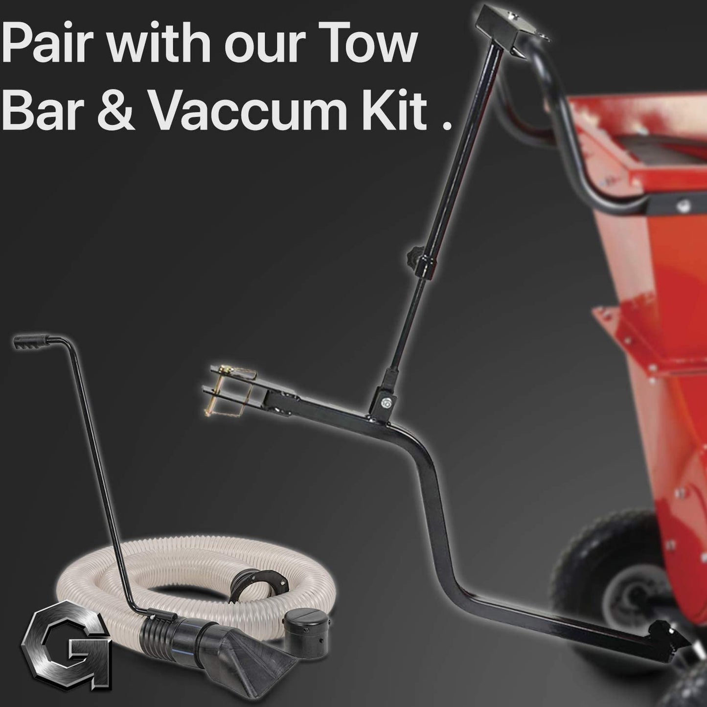 GreatCircleUSA Wood Chipper Shredder Mulcher Heavy Duty Gas Powered