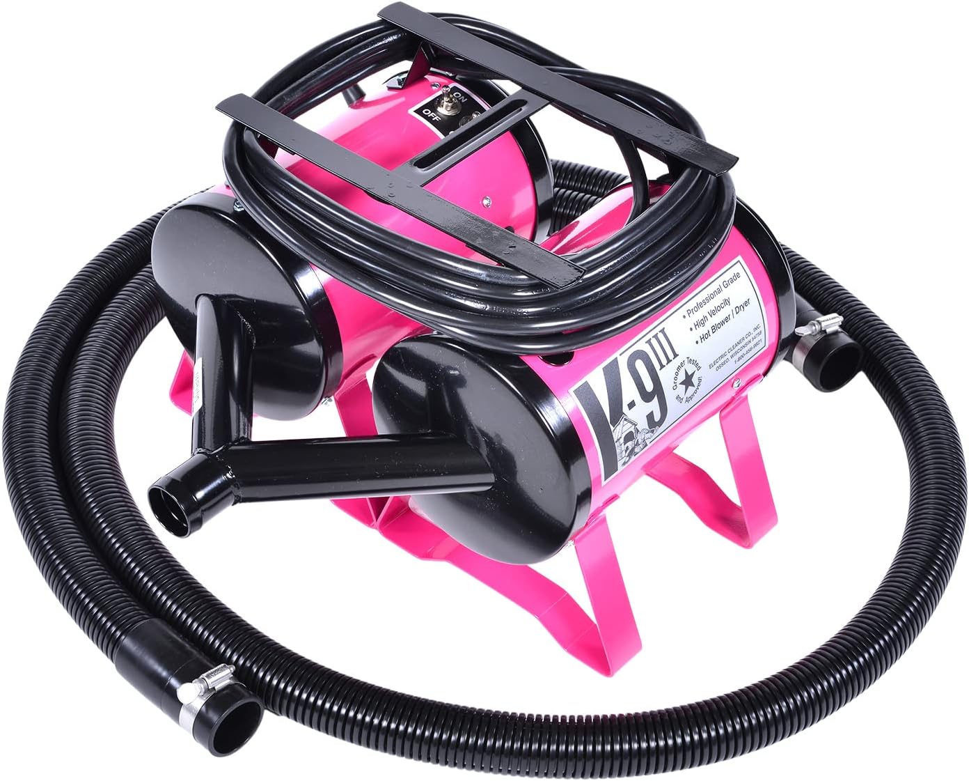 Dog Blow Dryer- Heavy Duty Durable Design with High Performance for Professional Grooming and at Home