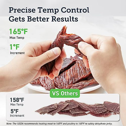 Meat jerky food dehydrator, 600 watt dehydration dryer