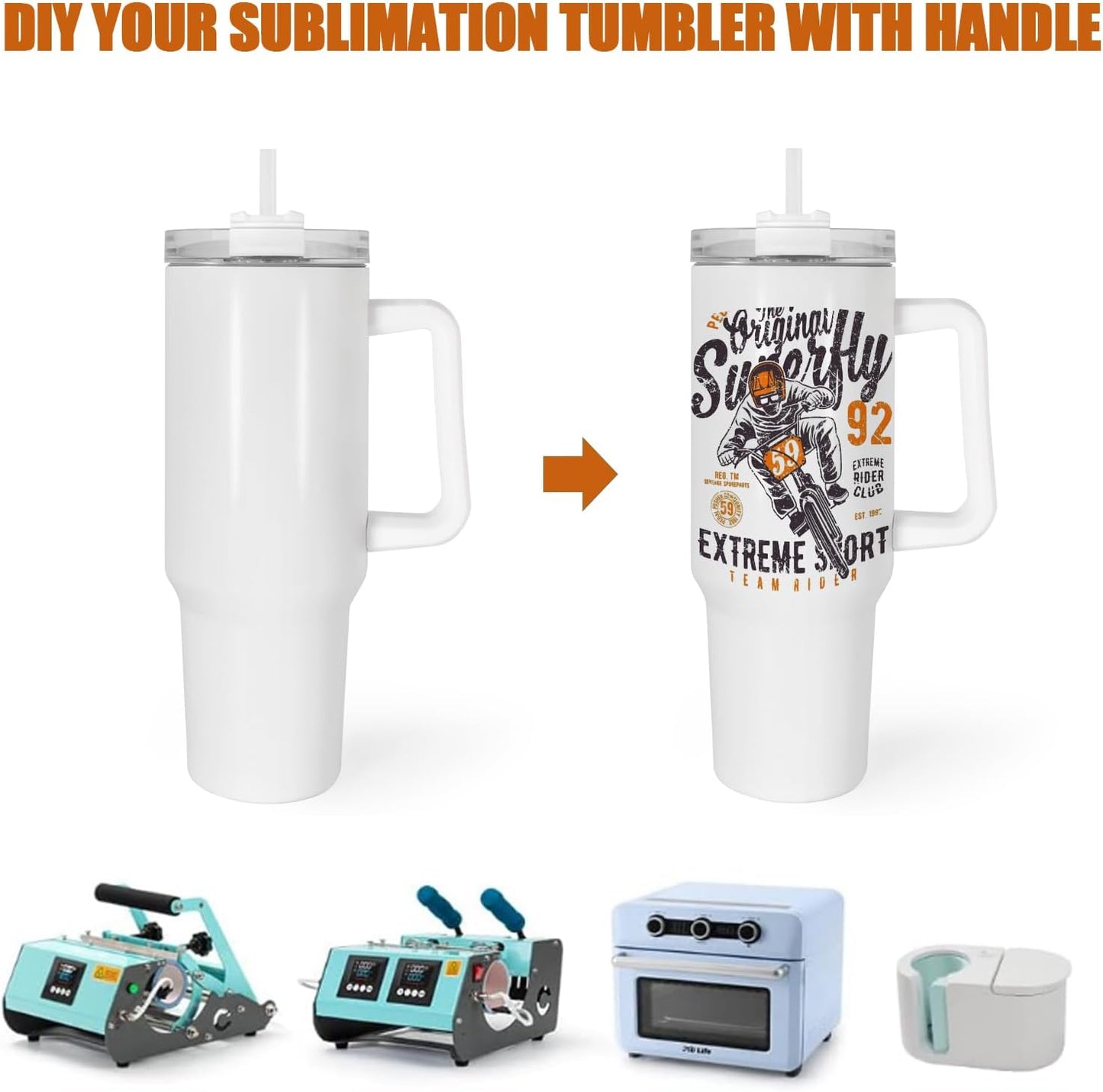 40 oz sublimation glass