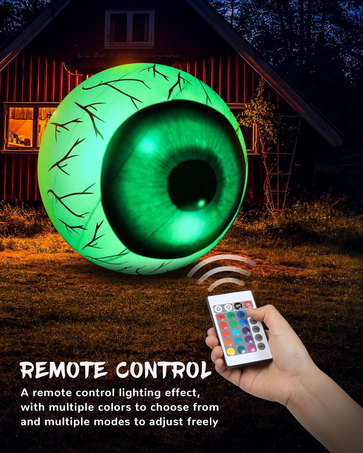 Halloween outdoor large inflatable eyeball decoration