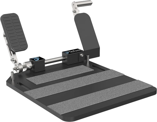 Portable left foot accelerator gas pedal LFGP secures driving aid