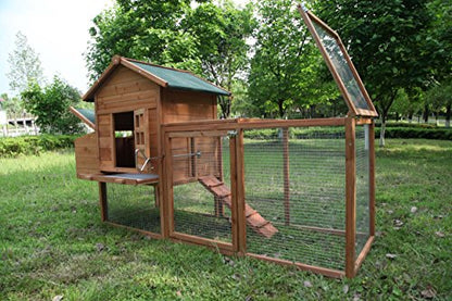 Outdoor 80 inch wooden chicken coop nest box chicken coop poultry pet cage