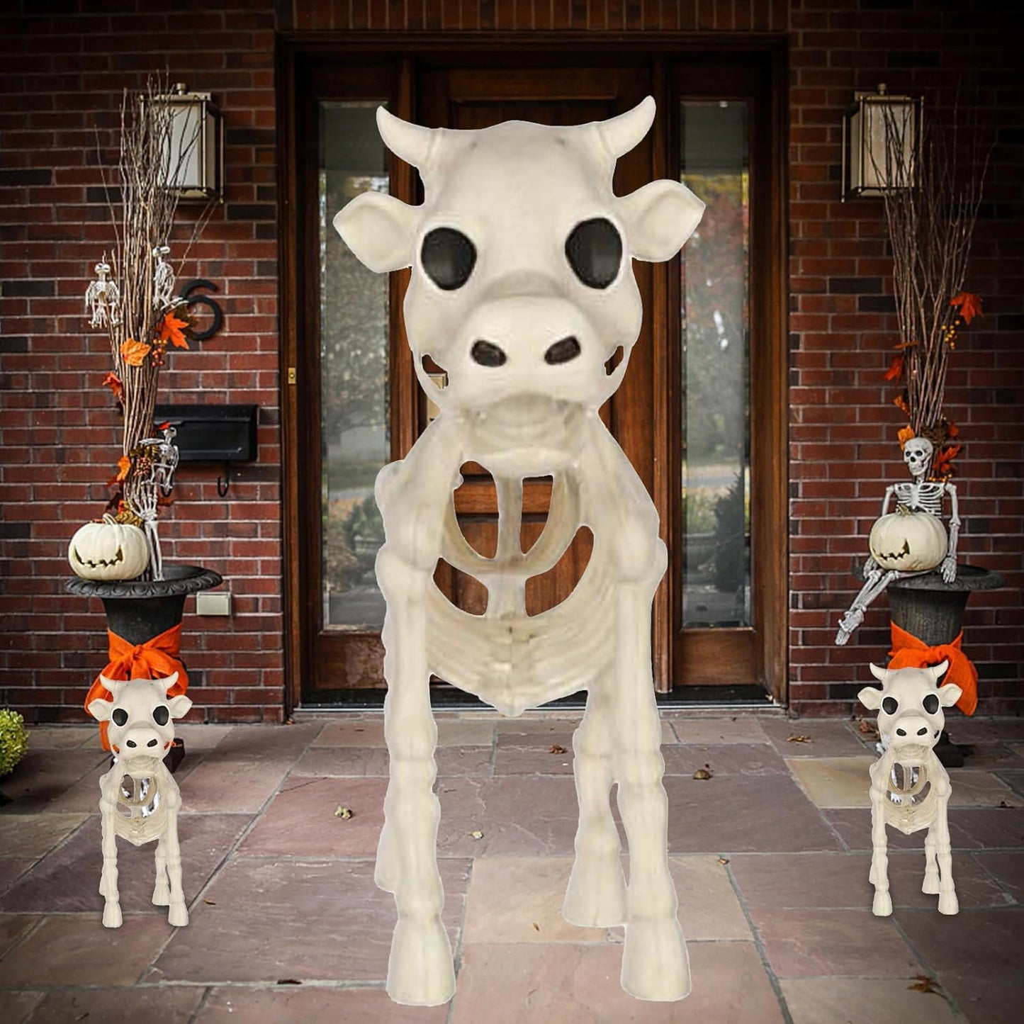 2023 Cow Skeleton, Halloween Decoration