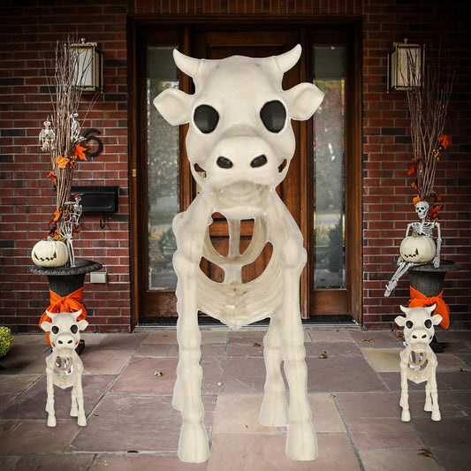 2023 Cow Skeleton, Halloween Decoration
