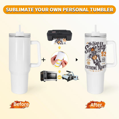 40 oz sublimation glass