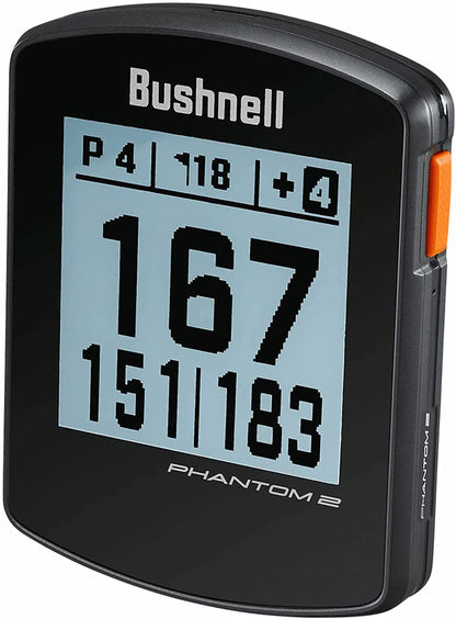 Bushnell Phantom 2 Golf GPS Rangefinder, Black
