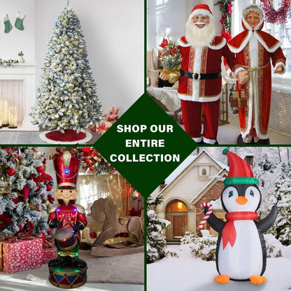Farm 20ft. Tall Pre-Lighted Christmas Inflatable | Happy Snowman with RGB Lights and Storage Bag | Outdoor Holiday Amplified Holiday Celebration Party Decoration