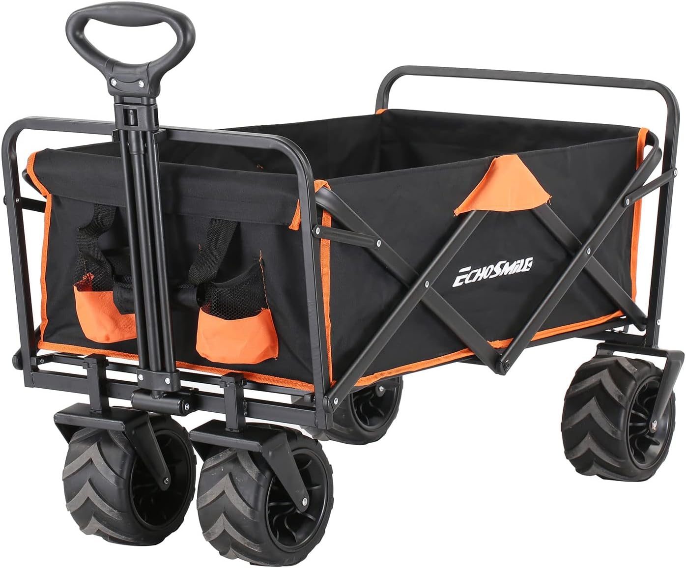 Heavy Duty 350 lb Capacity Foldable Wagon with Large Wheels