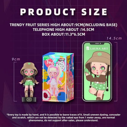 12-Pack Blind Box, Fashion Trendsetters Series Cute Blind Box Action Figures Popular Collectible Toys Birthday Halloween Christmas Gifts