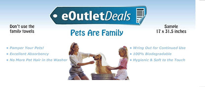 Automatic Pet Feeder -Microchip Pet Feeder - MPF001 - Suitable for Both Wet and Dry Food - Bonus eOutletDeals Pet Towel