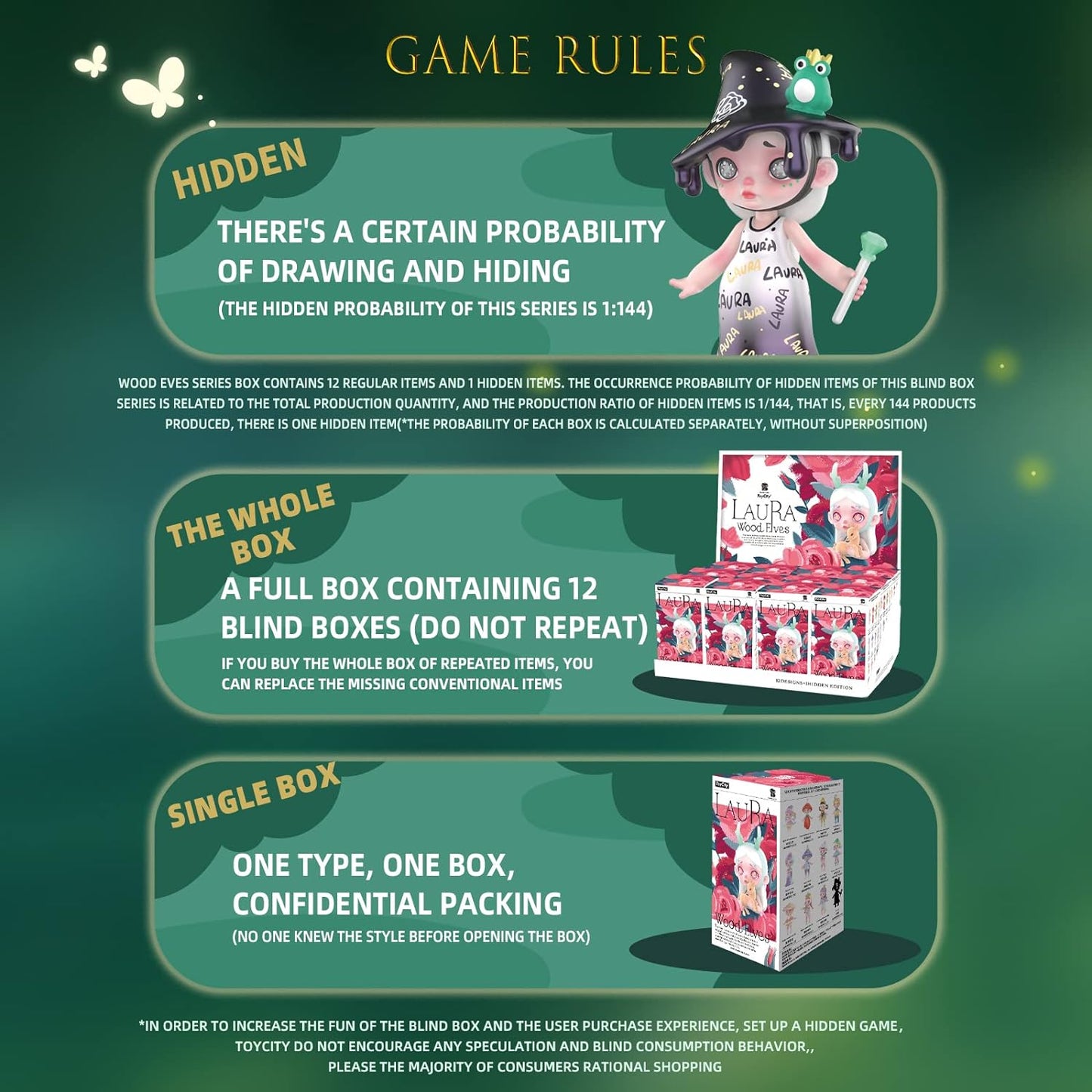 12-Pack Blind Box, Fashion Trendsetters Series Cute Blind Box Action Figures Popular Collectible Toys Birthday Halloween Christmas Gifts