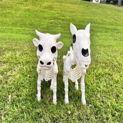2023 Cow Skeleton, Halloween Decoration