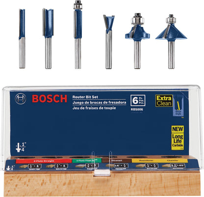 BOSCH 1617EVSPK Wood 12 Amp Router Tool Combo Kit - 2.25 Horsepower Plunge Router & Fixed Base with a Variable Speed