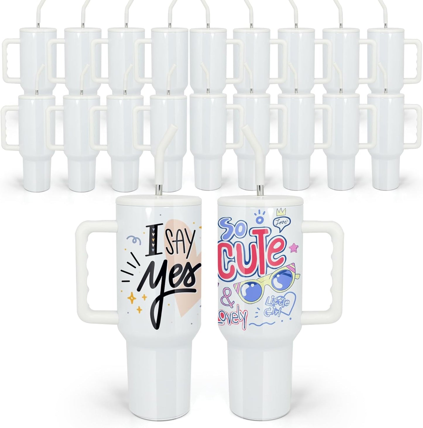 40 oz sublimation glass