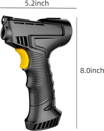 Tire Inflator Pump with Emergency LED Light - 12V