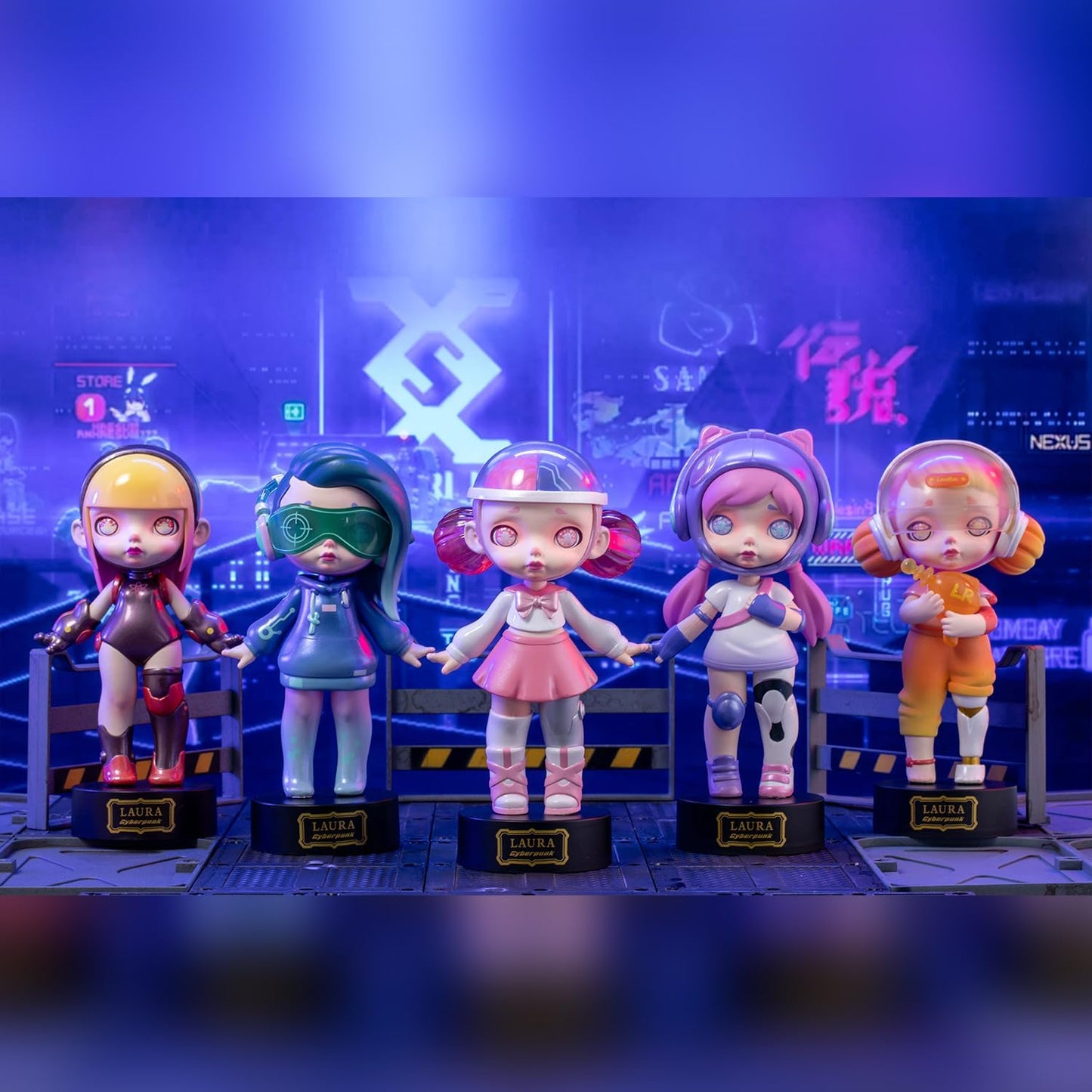 12-Pack Blind Box, Fashion Trendsetters Series Cute Blind Box Action Figures Popular Collectible Toys Birthday Halloween Christmas Gifts