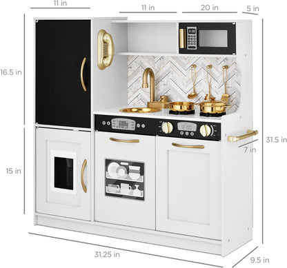 Best Pretend Kitchen Wooden Toy Set for Kids