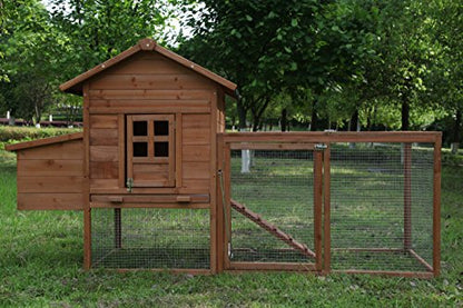 Outdoor 80 inch wooden chicken coop nest box chicken coop poultry pet cage