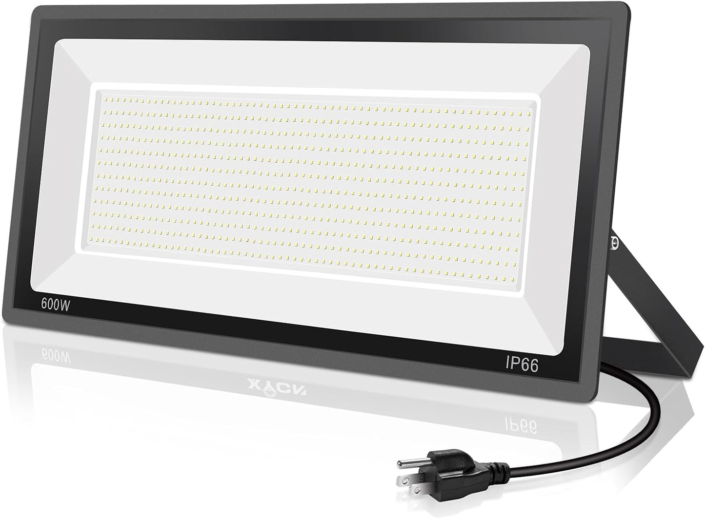 3 Pack 200W LED Flood Light,Super Bright Exterior Security Lights With Plug,IP66 Waterproof Outdoor Flood Light, 22800lm 5000K Daylight White Floodlight for Yard, Garden,Basketball Court, Arena