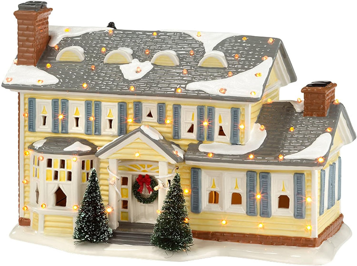 Snow Village National Lampoon's Christmas Vacation Griswold Vacation Home Lighted Architecture, 7.48", Multicolor
